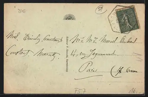 AK Heming /Moselle, Fabrique de Ciment