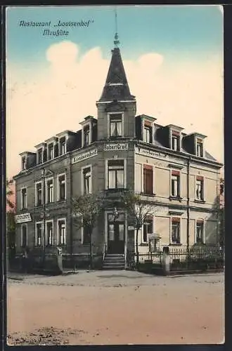 AK Dresden-Meusslitz, Restaurant Luisenhof von Robert Greif