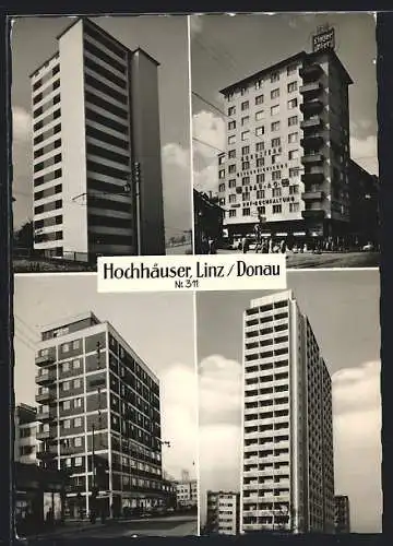 AK Linz /Donau, Nordstern Brau-AG, Hochhäuser