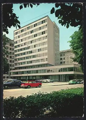 AK Wien, Hotel Academia, Pfeilgasse 3a, Parkende Autos