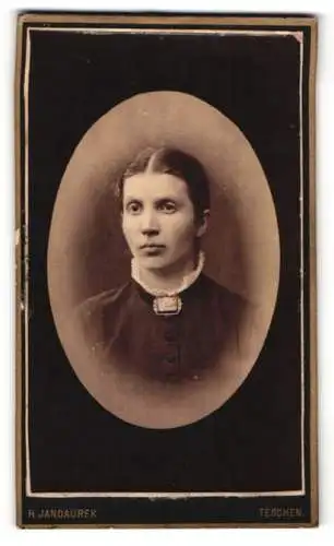 Fotografie H. Jandaurek, Teschen, Stephaniestrasse, Porträt einer Frau