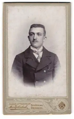 Fotografie Theodor List Nachfolger, Schärding, Porträt eines Mannes