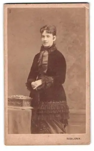Fotografie Rosa Jenik, Wien, Mariahilferstr. 55, Porträt einer Dame