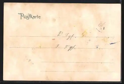 AK Stolberg i. Harz, Waldpartie mit Josephshöhe