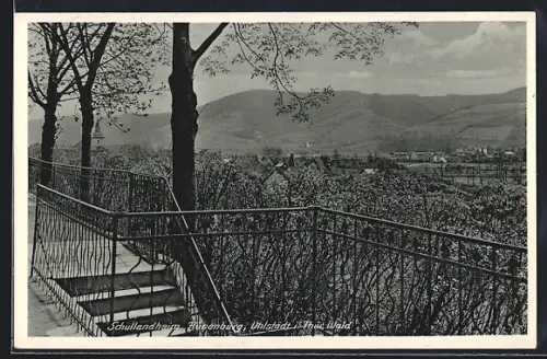 AK Uhlstädt i. Thür. Wald, Schullandheim Hünenburg