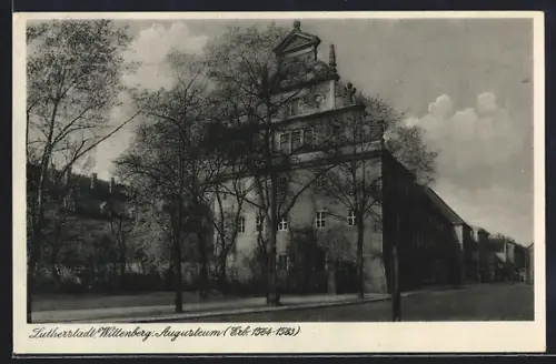 AK Wittenberg / Elbe, Augusteum, Lutherhalle, Reformgeschichtliches Museum im Lutherhaus