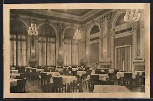 AK Bad Schandau, FDGB-Ferienheim Völkerfreundschaft, Grosser Saal