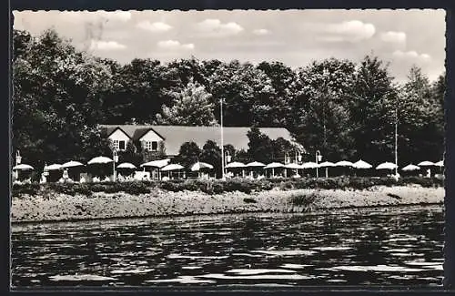 AK Berlin-Grunewald, Hotel-Restaurant Lindwerder, Inh. Heinz Carlsson