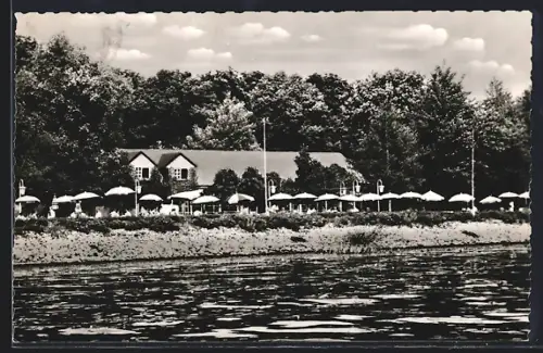 AK Berlin-Grunewald, Hotel-Restaurant Lindwerder, Inh. Heinz Carlsson