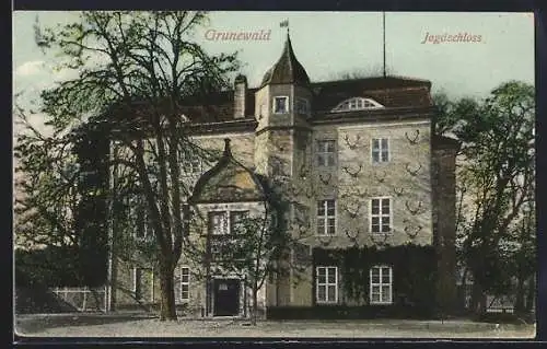 AK Grunewald, Partie am Jagdschloss