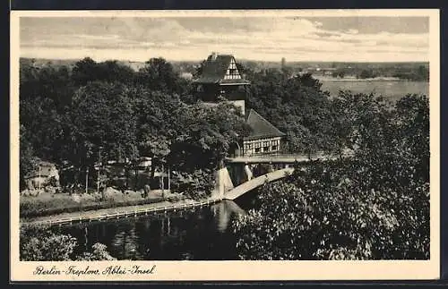 AK Berlin-Treptow, Abtei-Insel