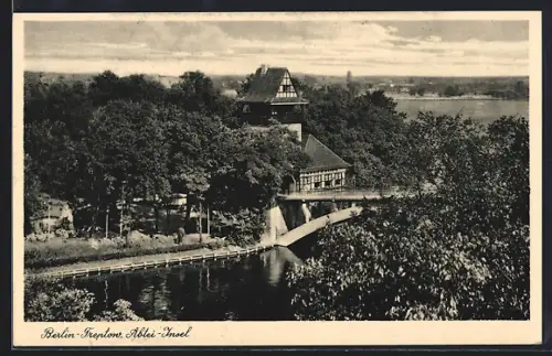 AK Berlin-Treptow, Abtei-Insel