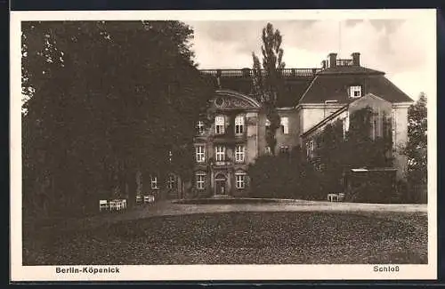 AK Berlin-Köpenick, Blick auf das Schloss