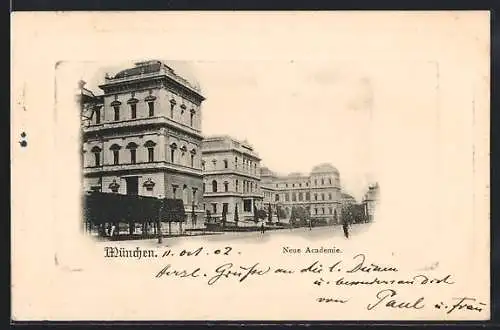 AK München, Neue Academie