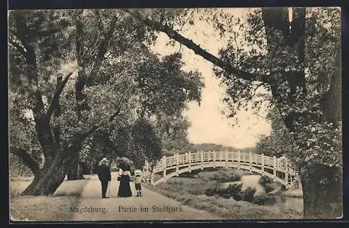 AK Magdeburg, Partie im Stadtpark