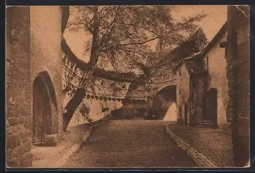 AK Naumburg a. Saale, Blick auf das Marientor