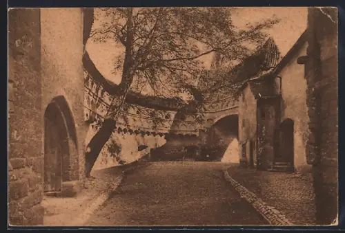 AK Naumburg a. Saale, Blick auf das Marientor