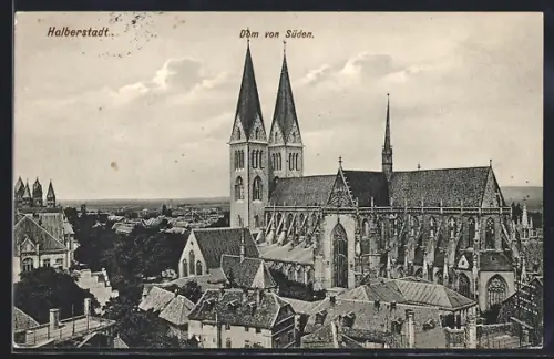 AK Halberstadt, Dom von Süden
