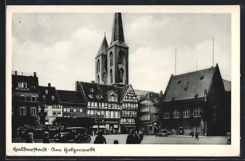 AK Halberstadt, Am Holzmarkt