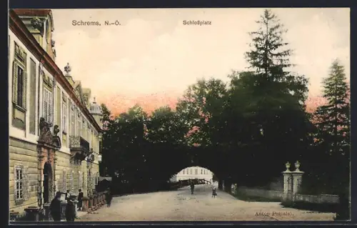 AK Schrems /N.-Oe., Schlossplatz