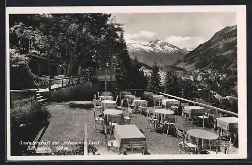 AK Badgastein, Gasthaus zur Schwarzen Liesl