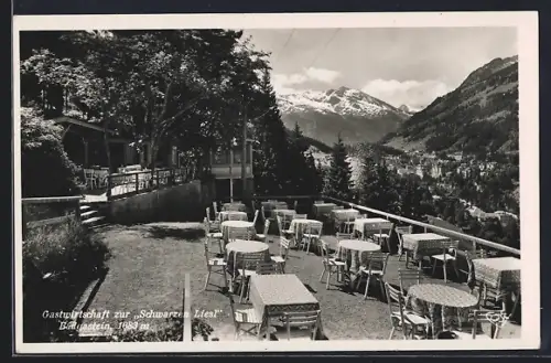AK Badgastein, Gasthaus zur Schwarzen Liesl