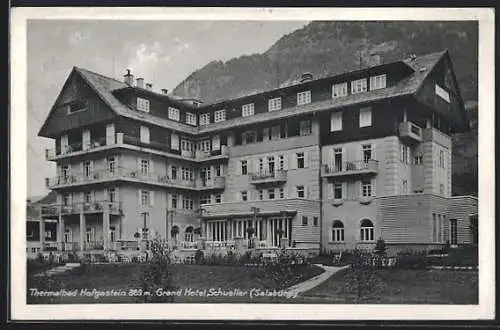 AK Hofgastein, Grand Hotel Schueller