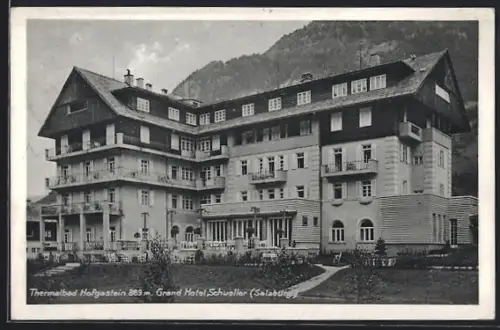 AK Hofgastein, Grand Hotel Schueller