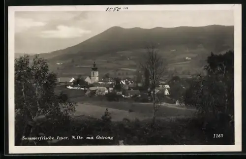 AK Isper /N. Oe., Teilansicht mit Ostrong