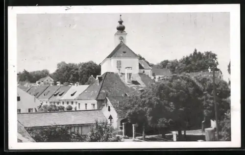 AK Wimsbach / Oberdonau, Markt m. Teilansicht von Osten