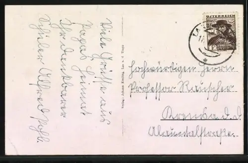 AK Laa a.d. Thaya, Ansicht der Burg