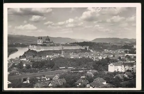 AK Melk, Teilansicht mit Stift