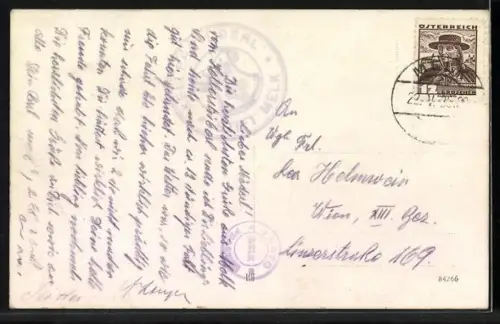 AK Melk, Teilansicht mit Stift