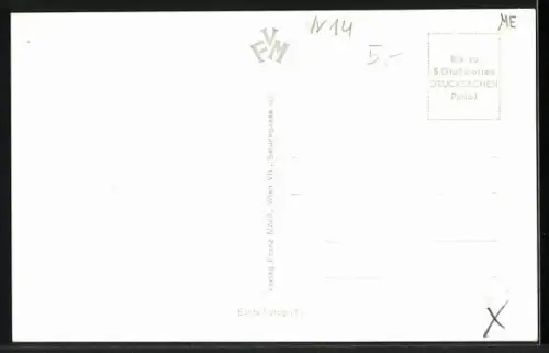 AK Kilb, Strassenpartie mit Gasthaus Heinrichsberger