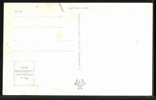 AK Loosdorf bei Melk, Ortspartie mit Turm