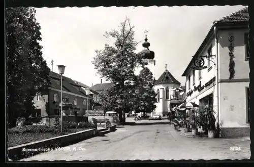 AK Ysper, Ortspartie an der Kirche