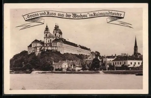 AK Melk an der Donau, Gasthof zum Weissen Rössel