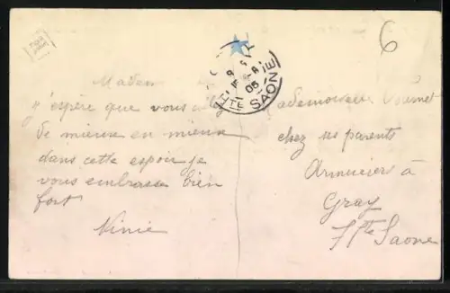 AK Saint-Étienne, Vue générale de Corillon, Son vieux Château restauré