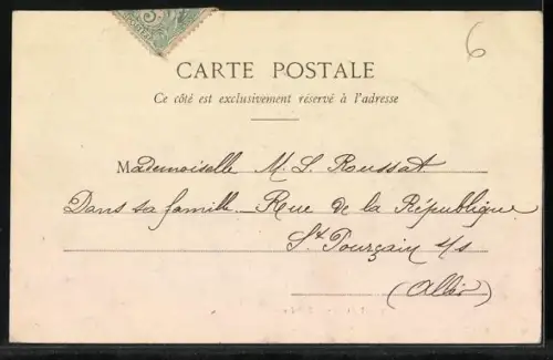 AK Cornillon, Vue du village sur la colline rocheuse près de St-Étienne