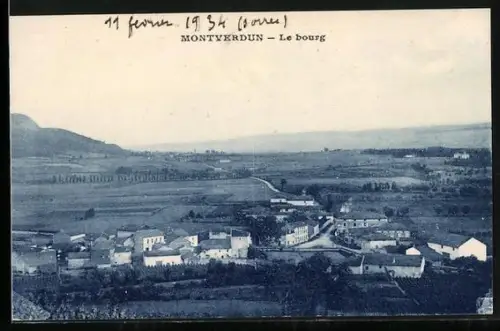 AK Montverdun, Le bourg