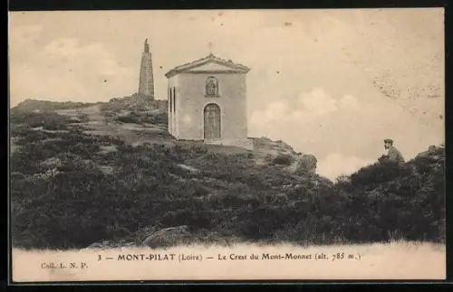 AK Mont-Pilat /Loire, Le Crest du Mont-Monnet