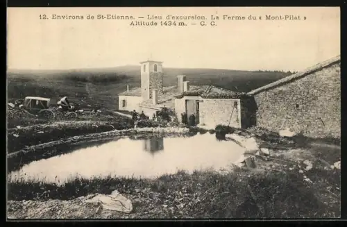 AK Mont-Pilat, Lieu d`excursion, La Ferme et l`étang pittoresque
