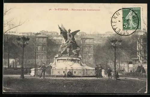 AK St-Étienne, Monument des Combattants