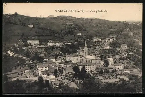 AK Valfleury /Loire, Vue générale