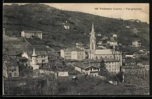 AK Valfleury /Loire, Vue générale