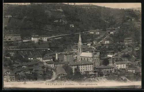 AK Valfleury /Loire, Vue générale