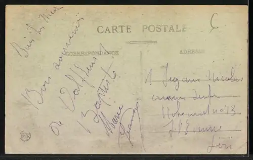 AK Valfleury /Loire, Vue générale