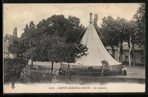 AK Saint-Alban-les-Eaux, Les Sources