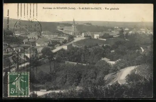 AK St-Alban-les-Eaux, Vue générale