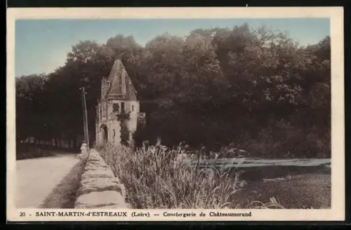 AK Saint-Martin-d`Estréaux, Conciergerie de Châteaumorand